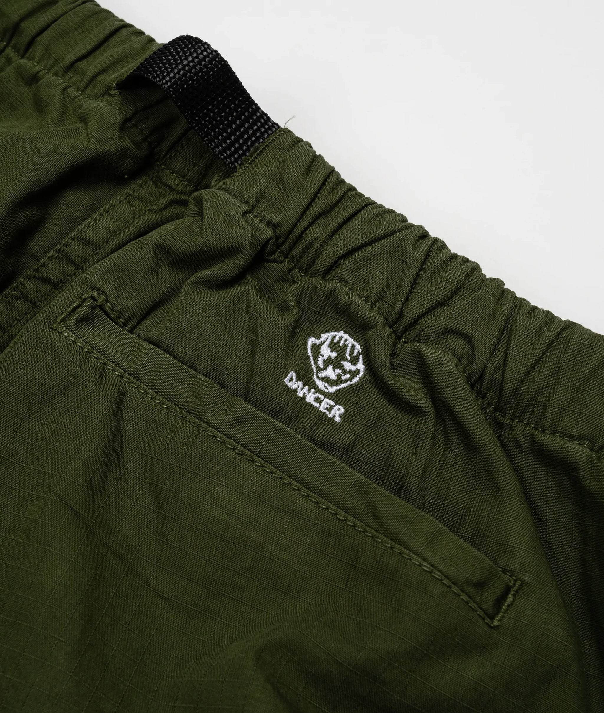 DANCER - Belted Simple Pant "Army"