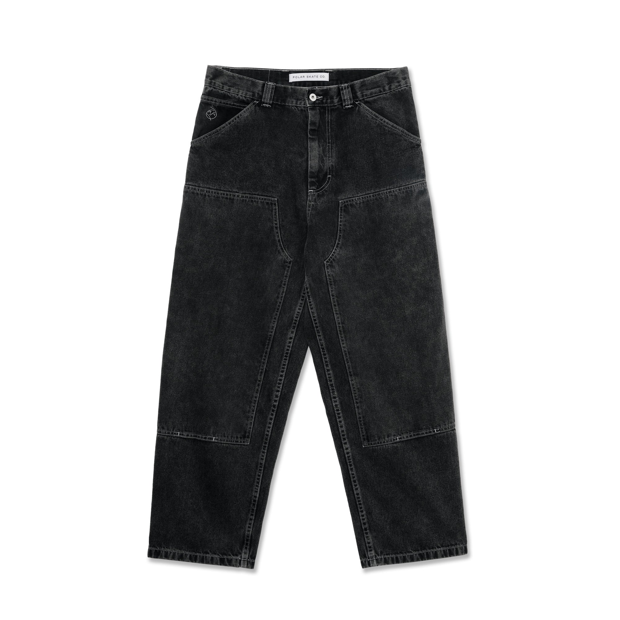 POLAR - Big Boy Work Pants Knee "Silver Black"