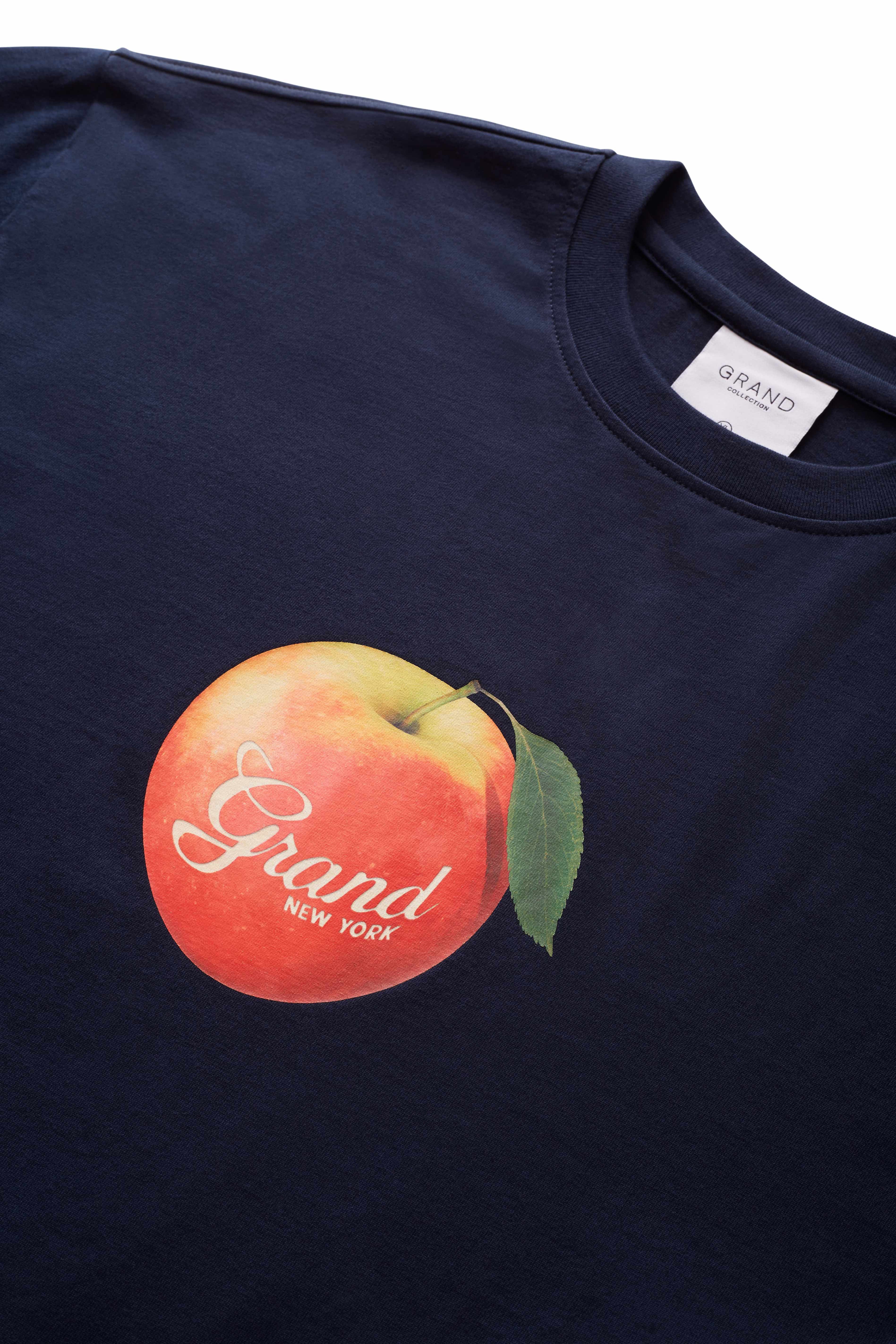 GRAND COLLECTION - The Big Apple Tee "New York Navy"