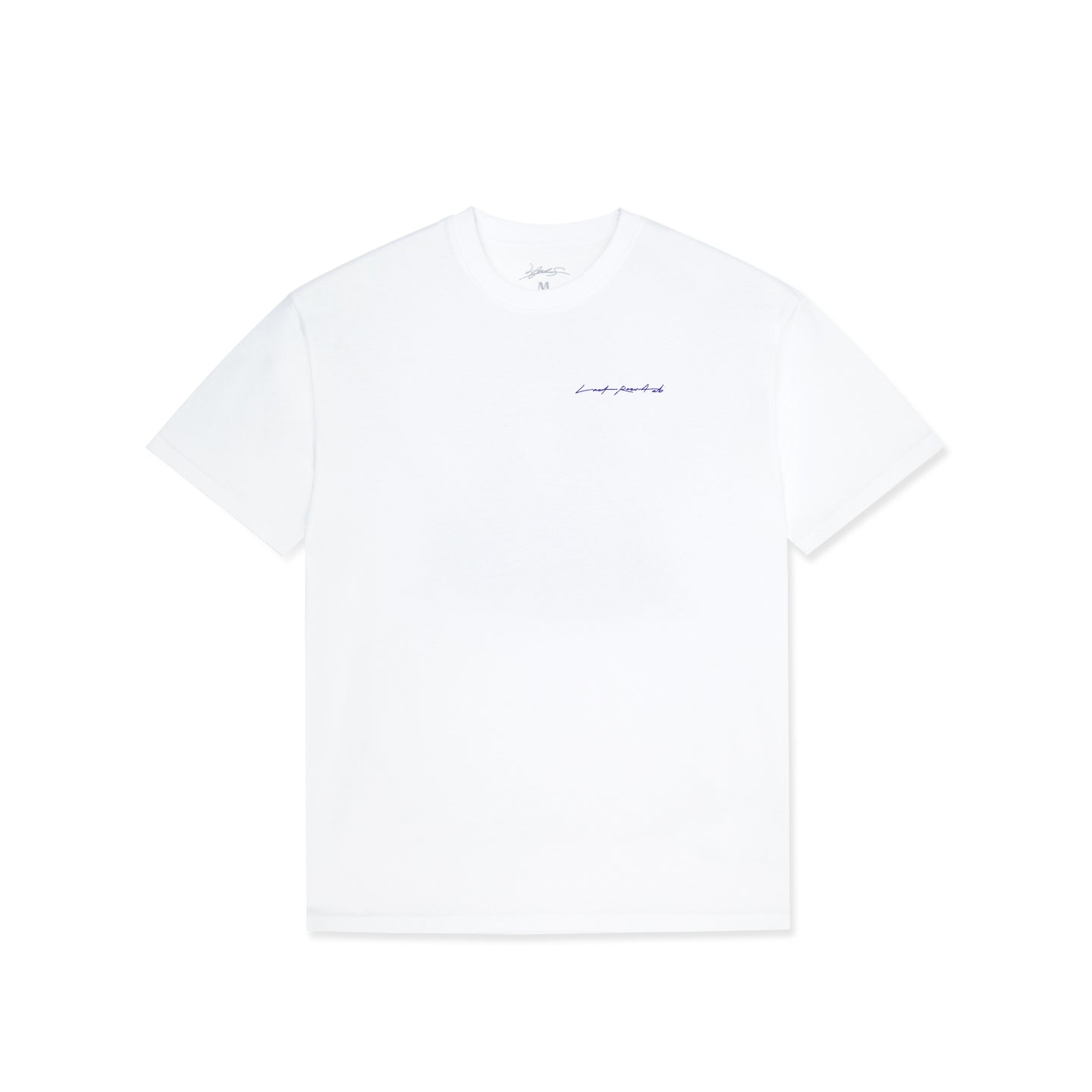 Last Resort AB x Julian Smith - Boxers SS Tee "White/Dirty Blue"