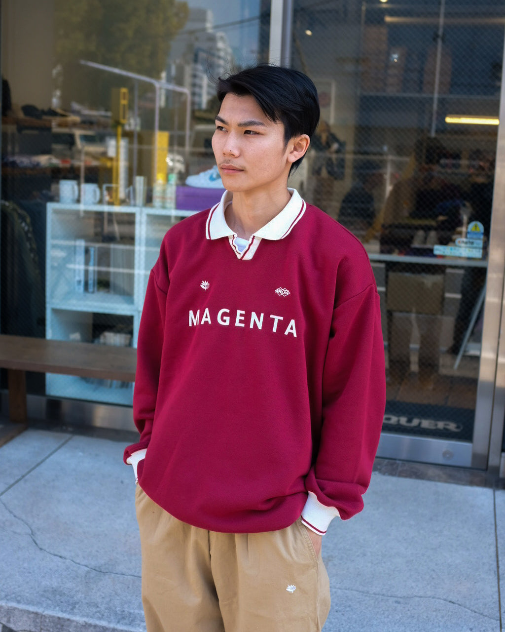 MAGENTA SKATEBOARDS - RIMET POLO "Burgundy"