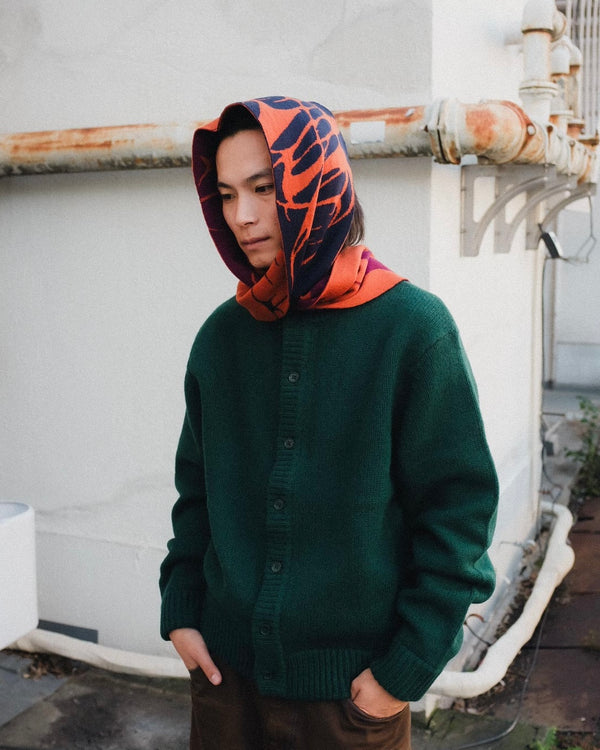 POLAR - Salim Scarf | Tribal  "Burnt Orange"