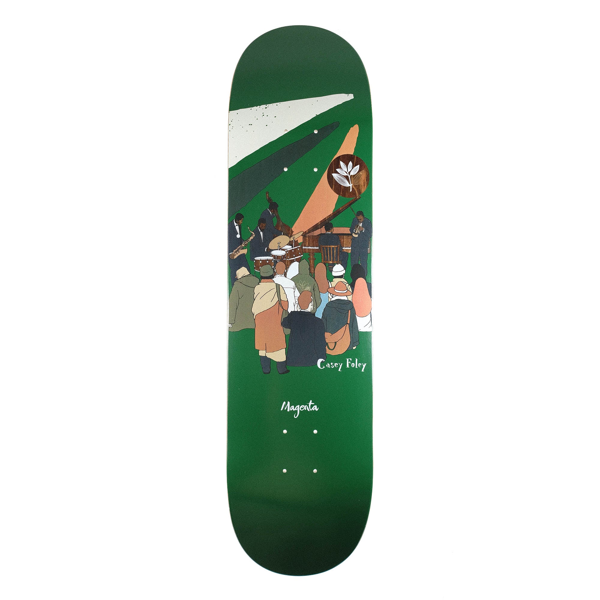 MAGENTA SKATEBOARDS - CASEY FOLEY - CITY JAZZ BOARD "8.00 STEEP"