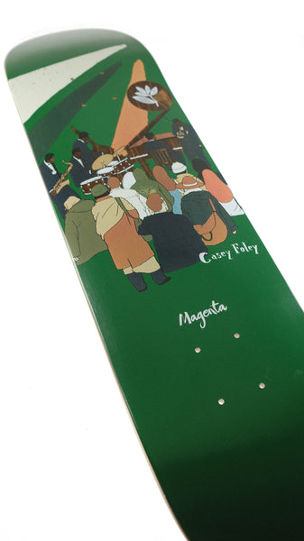 MAGENTA SKATEBOARDS - CASEY FOLEY - CITY JAZZ BOARD "8.00 STEEP"