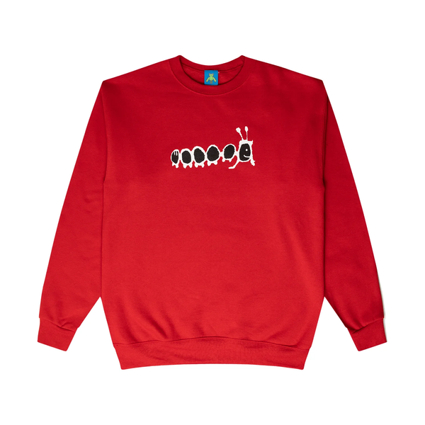 FROG SKATEBOARDS - Caterpillar Crewneck "Red"