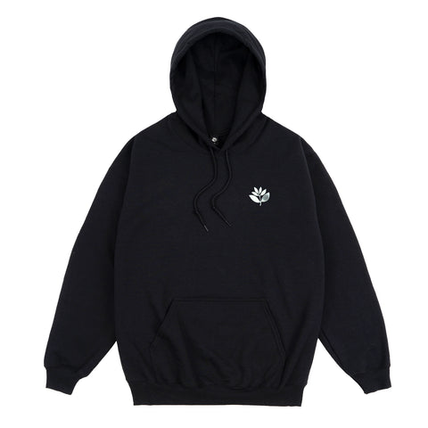 MAGENTA SKATEBOARDS - CLASSIC PLANT HOODIE "Black"