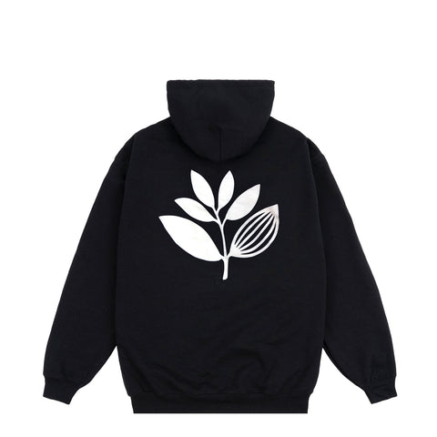 MAGENTA SKATEBOARDS - CLASSIC PLANT HOODIE "Black"