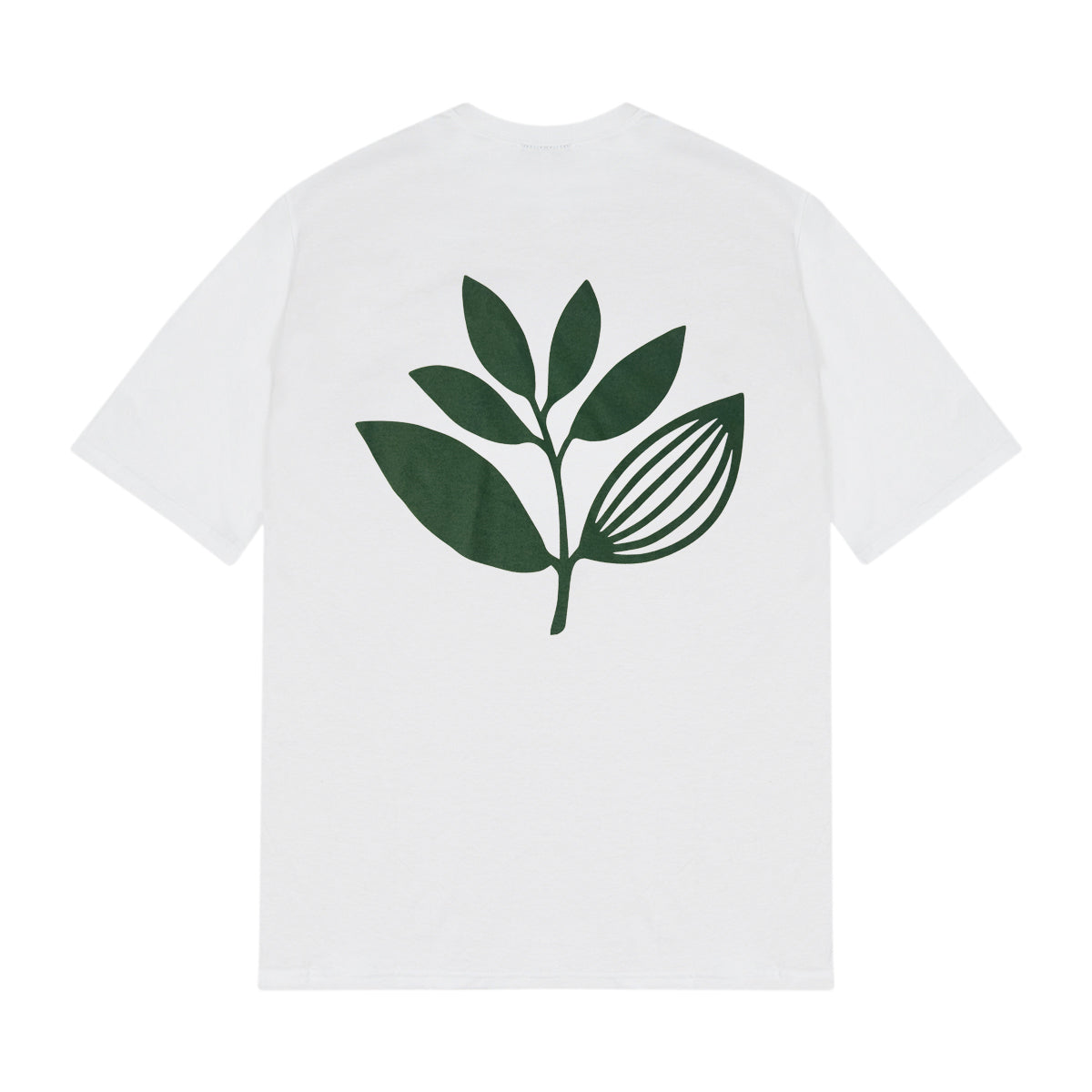 MAGENTA SKATEBOARDS - CLASSIC PLANT TEE "WHITE"