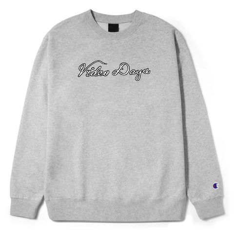 Closer Magazine - VIDEO DAYS CREWNECK "Grey"