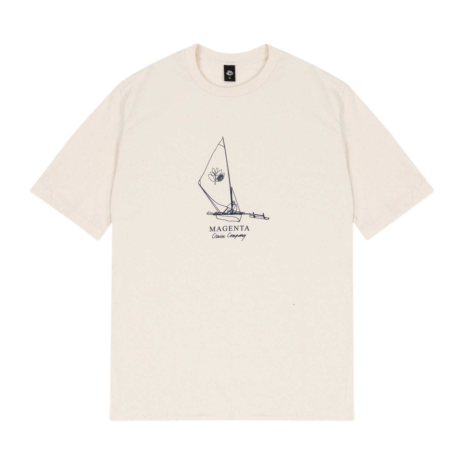 MAGENTA SKATEBOARDS  - CRUISE CO TEE "NATURAL"