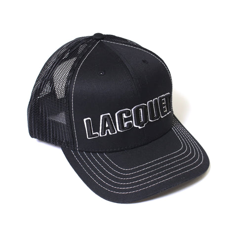 LACQUER - College Logo Mesh Cap "Black"