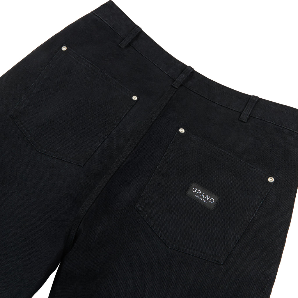 GRAND COLLECTION - Connor Work Pants "Washed Black"