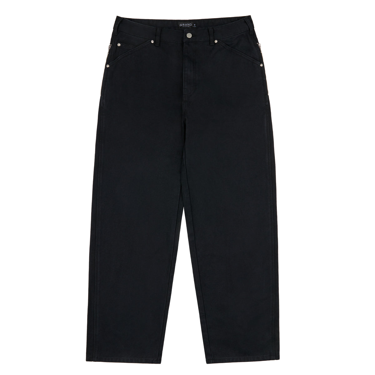 GRAND COLLECTION - Connor Work Pants "Washed Black"