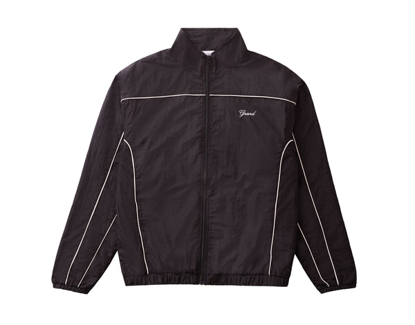 GRAND COLLECTION - Track Jacket With Piping "Black"