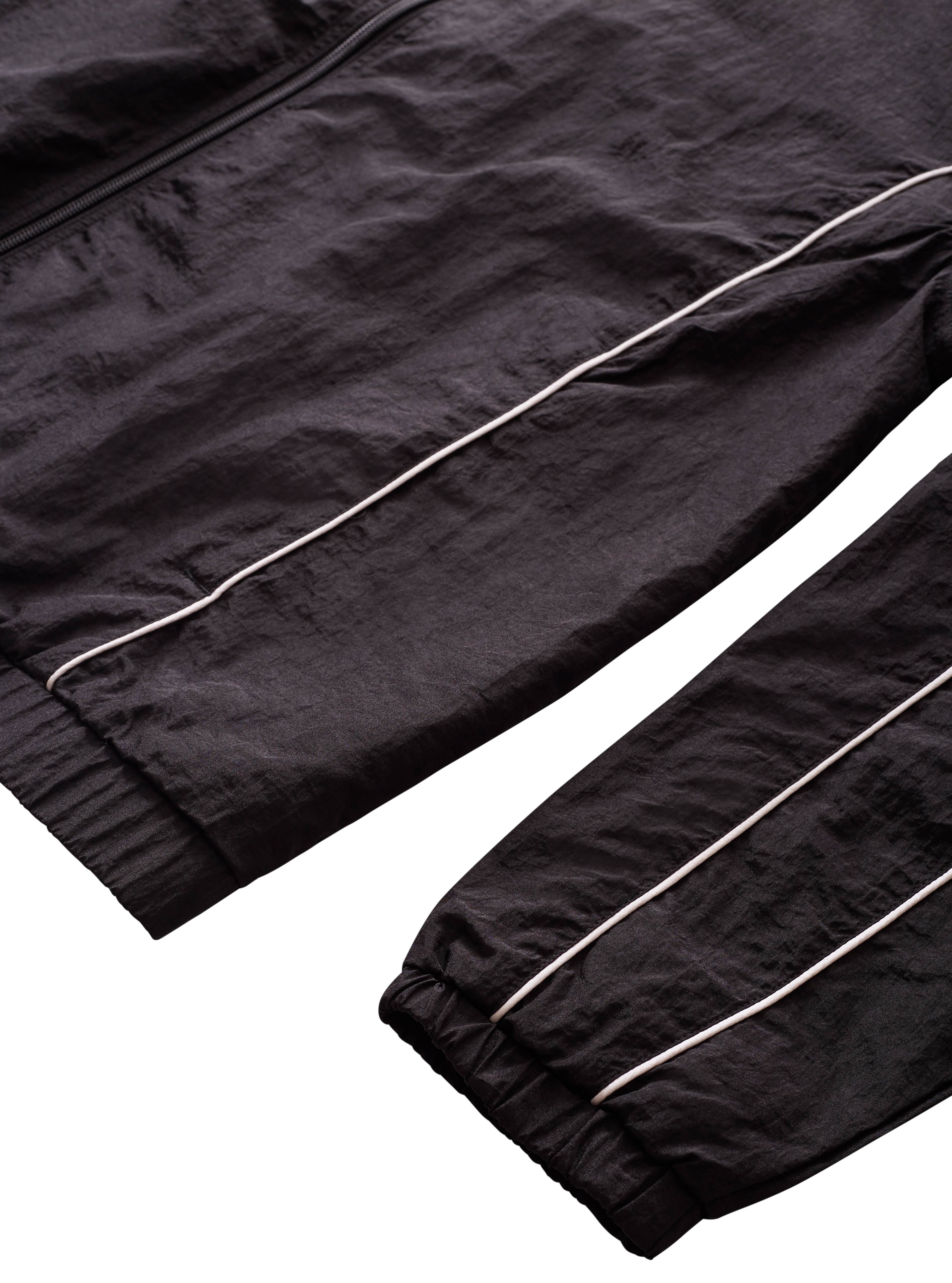 【完売品】GRANCY Track Jacket L ブラック GRANCY】Zipdesign Schroedinger Track Jacket / ジップデザイン