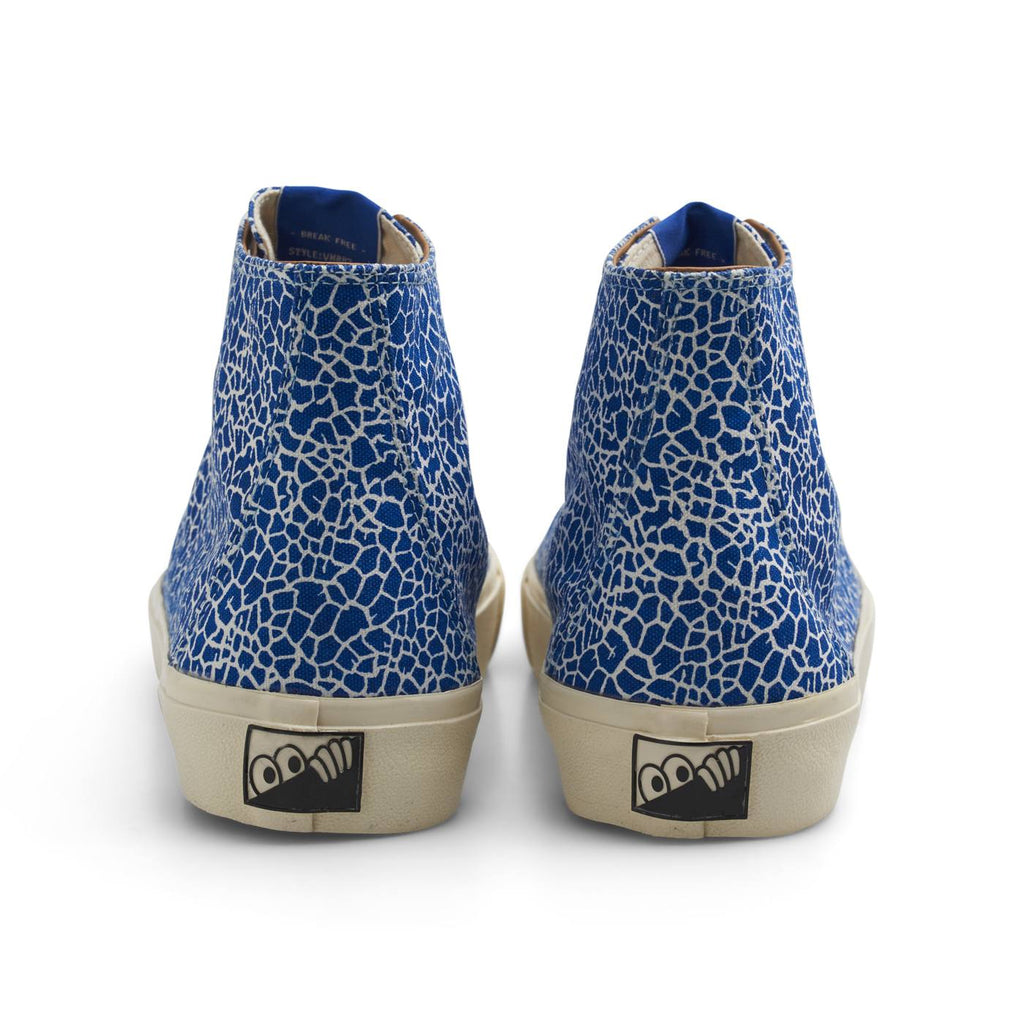 Last Resort AB - VM003 Canvas Hi "Cracked Blue-Whi/White"