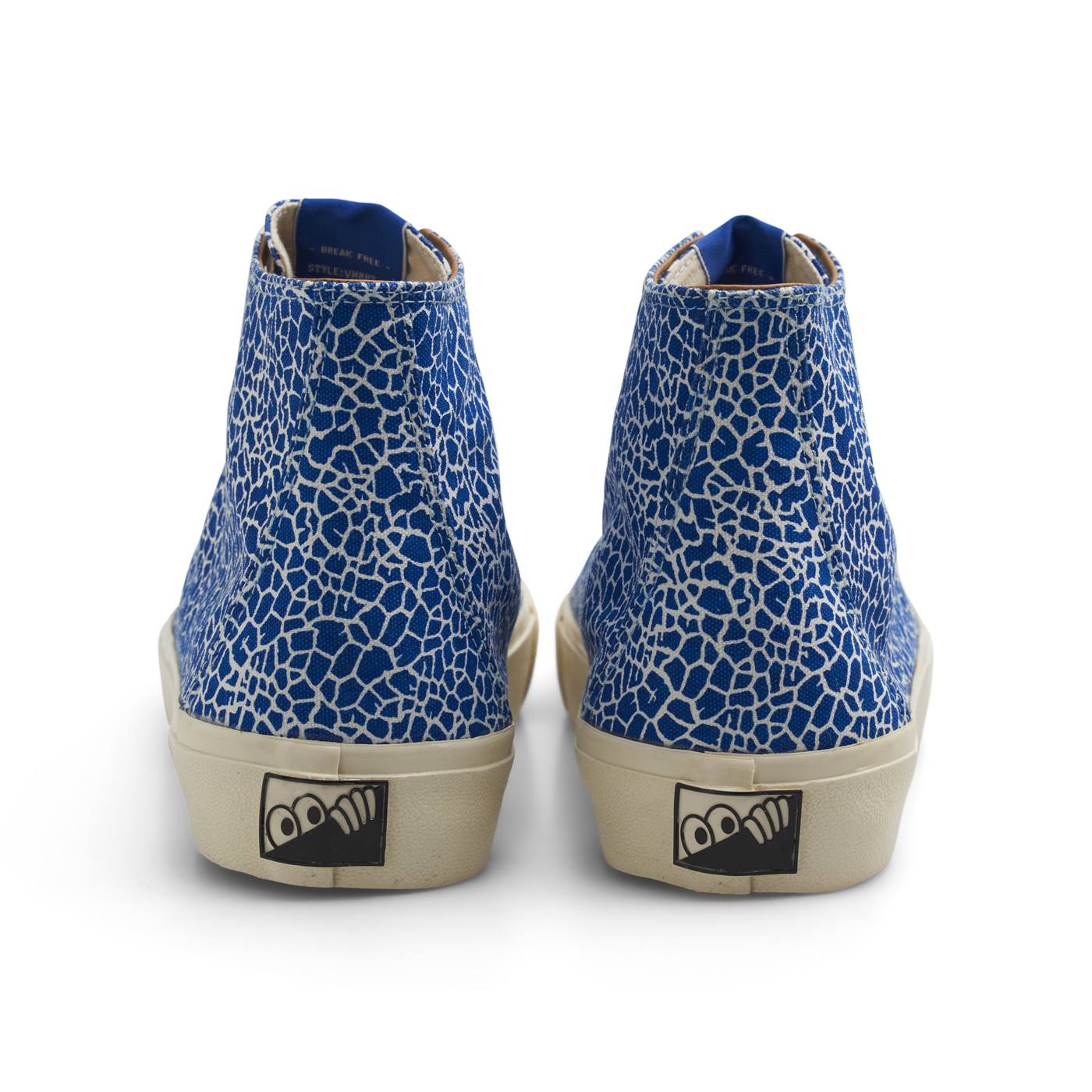 Last Resort AB - VM003 Canvas Hi "Cracked Blue-Whi/White"
