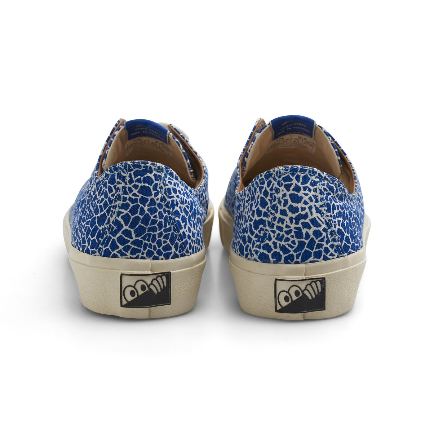 Last Resort AB - VM003 Canvas Lo "Cracked Blue-Whi/White"