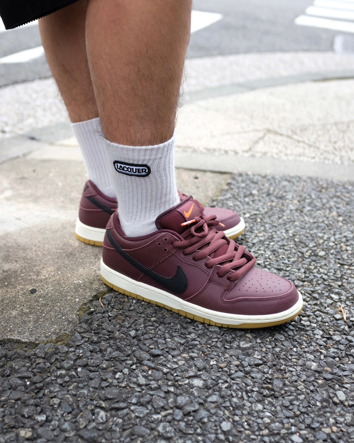 NIKE SB - DUNK LOW PRO ISO "Burgundy Crush"