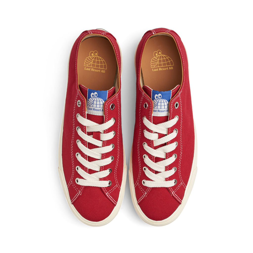 Last Resort AB - VM003 Canvas Lo "Classic Red/White"