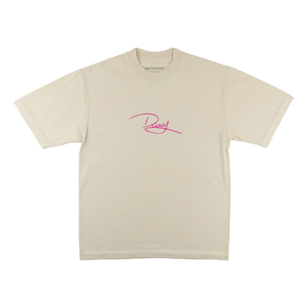 HARDBODY - DANY LOGO TEE "Grout" JP Exclusives