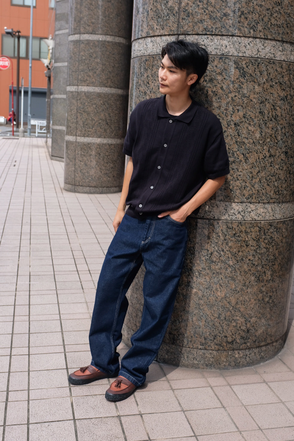 POLAR - Miles SS Cardigan Double P 