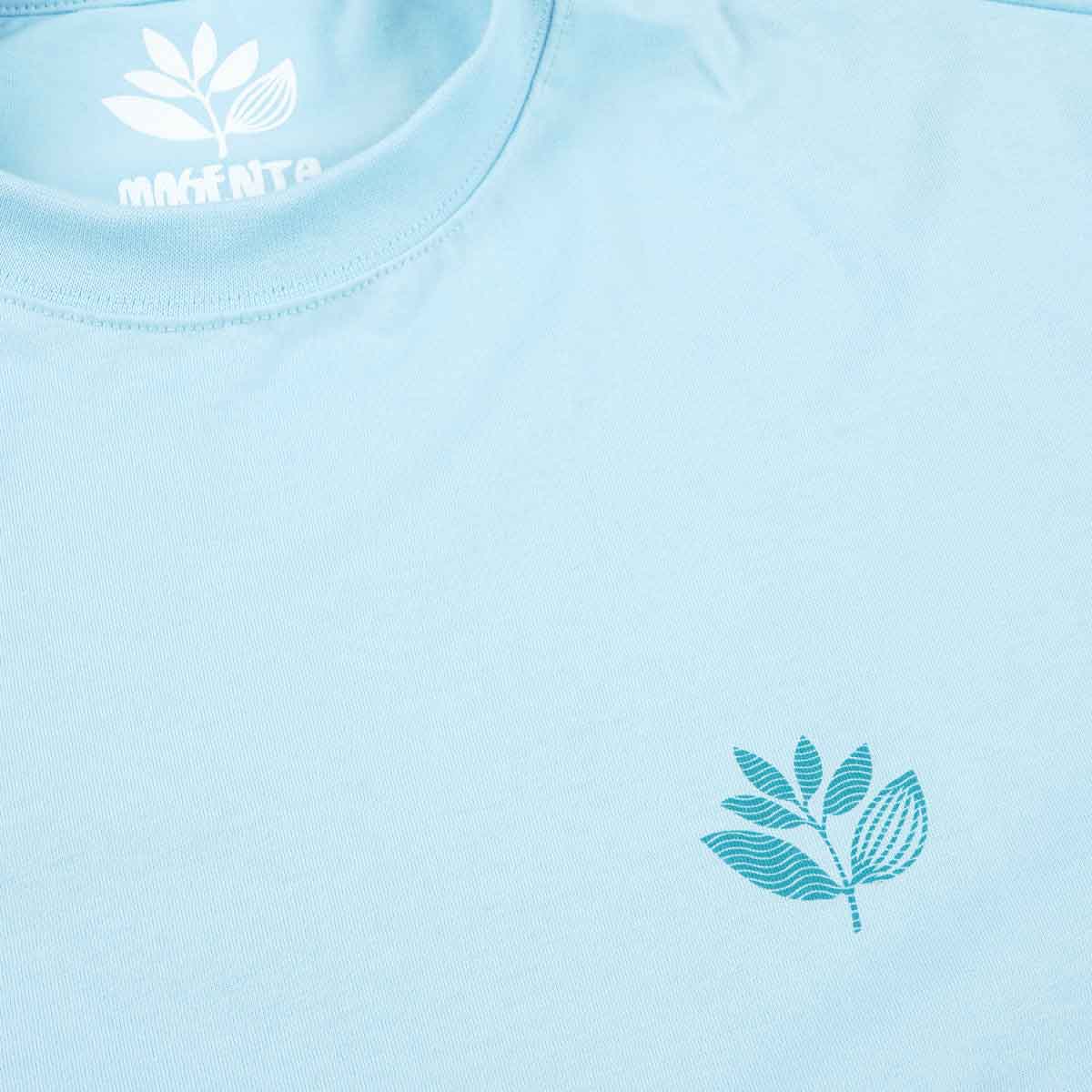 MAGENTA SKATEBOARDS - DEEP PLANT TEE "BLUE"