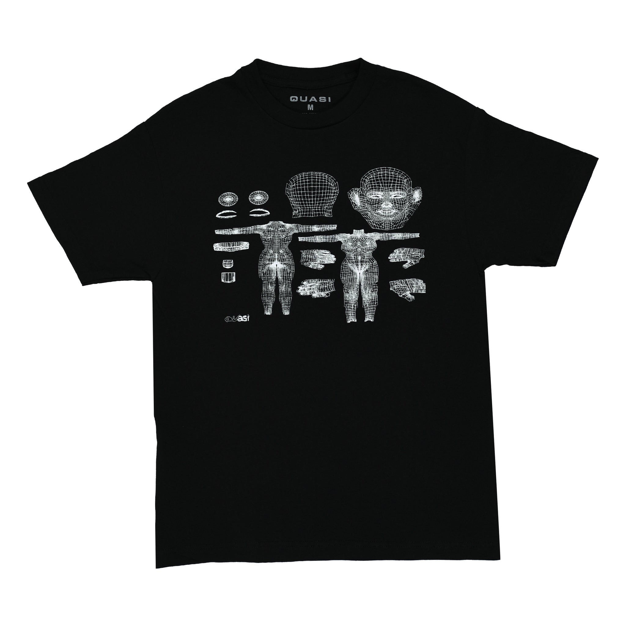 QUASI - Designer Tee "Black"