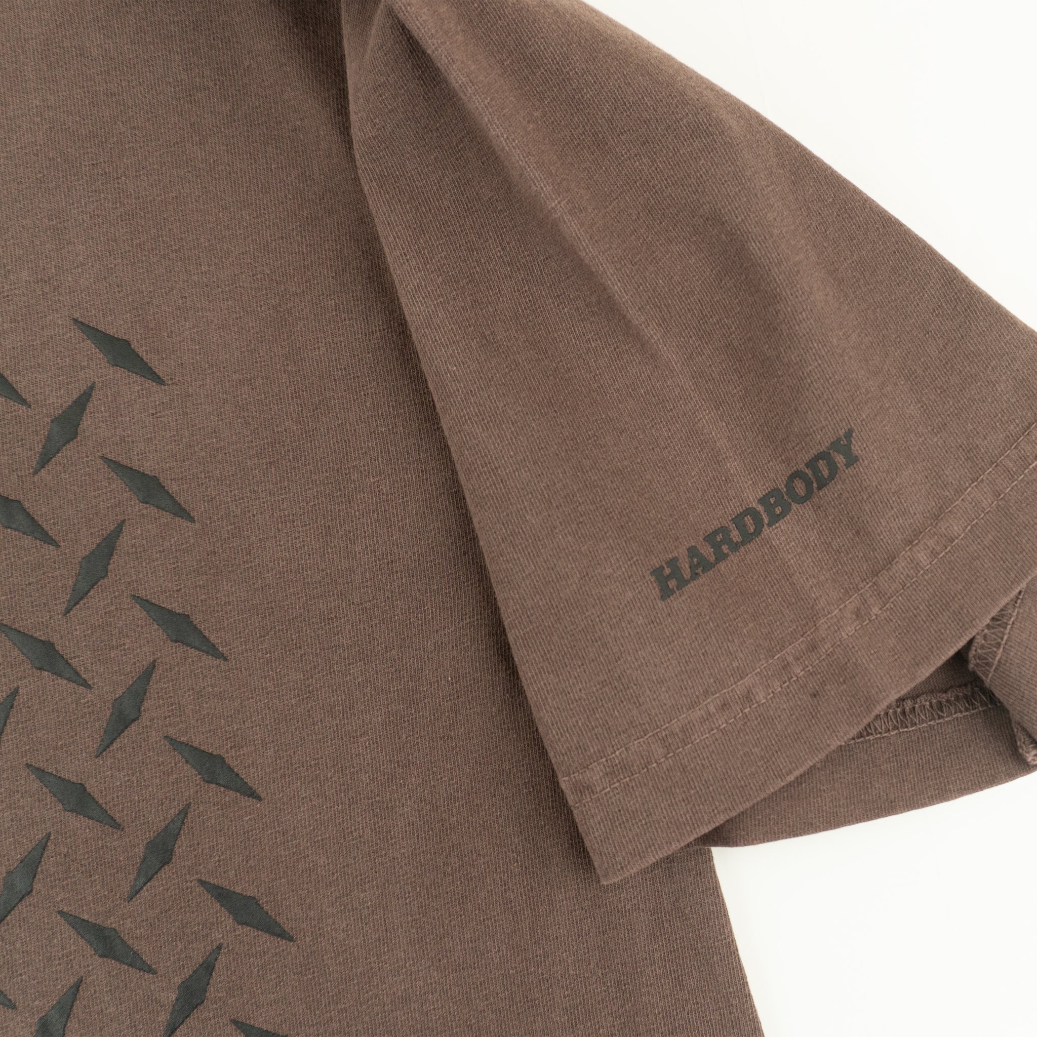 HARDBODY - DIAMOND PLATE TEE "Brown"