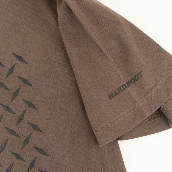 HARDBODY - DIAMOND PLATE TEE "Brown"