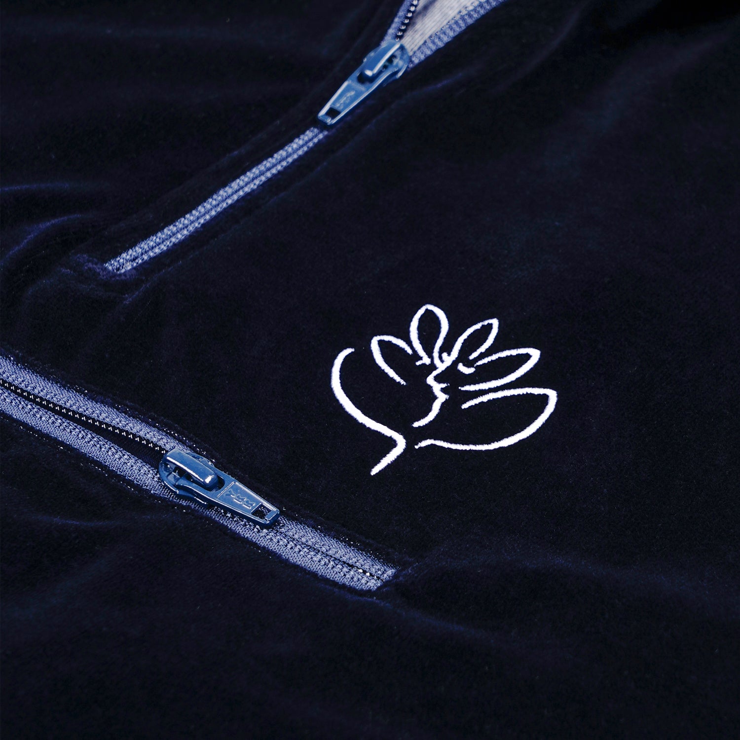 MAGENTA SKATEBOARDS - DIMANCHE VELOURS HIGHNECK "NAVY"