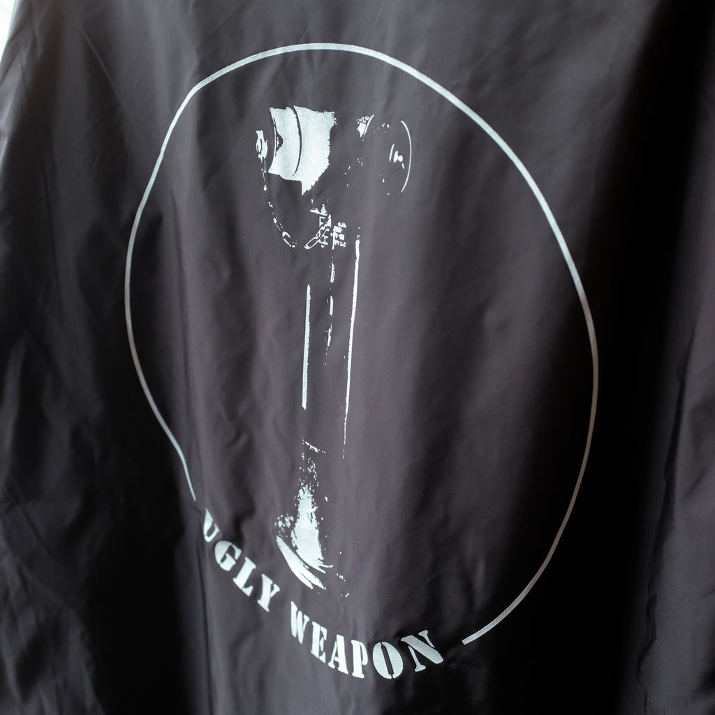 UGLY WEAPON - LOGO "HANSHA" COARCH JACKET "BLACK"
