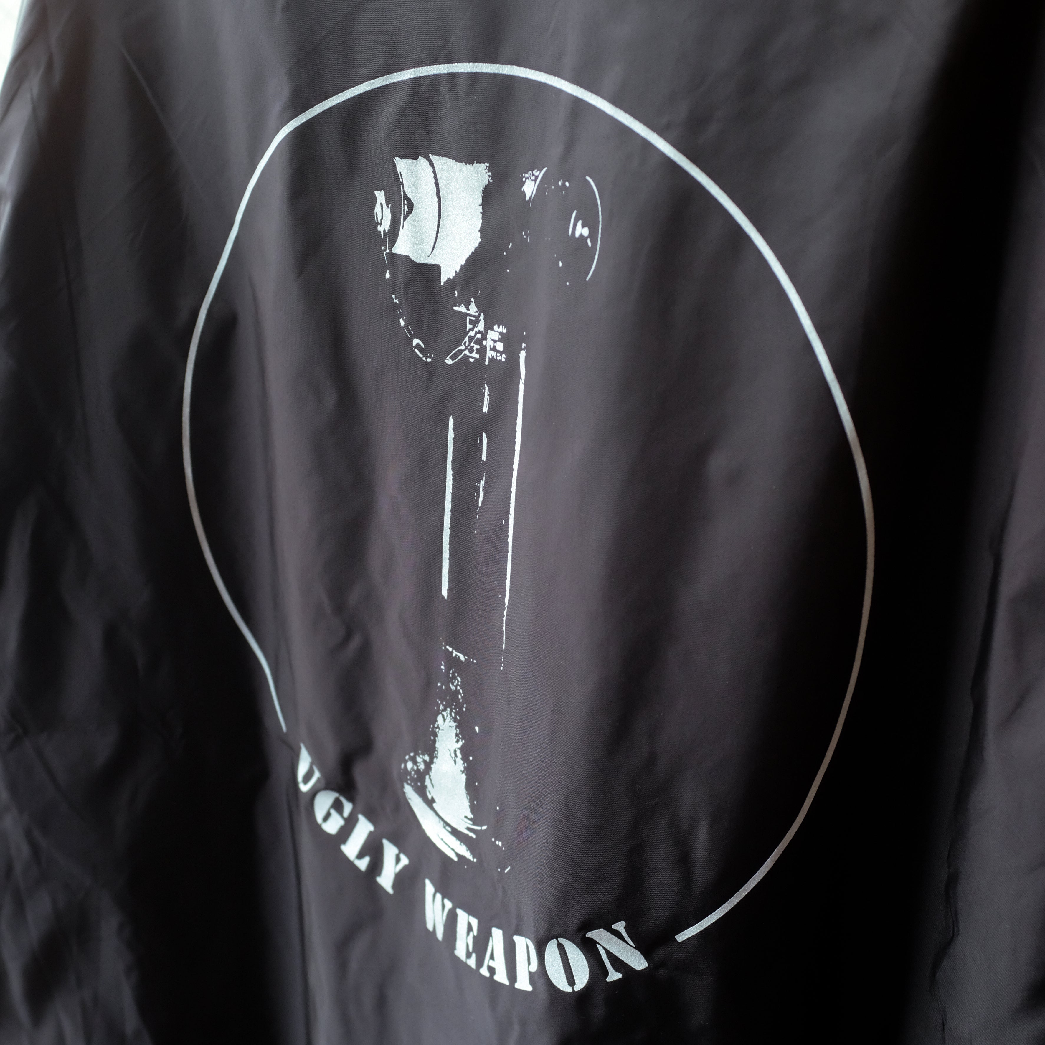 UGLY WEAPON - LOGO "HANSHA" COARCH JACKET "BLACK"