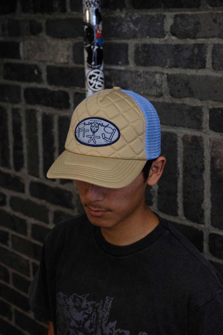 FROG SKATEBOARDS - Skoom Logo Trucker "Brown/Blue"