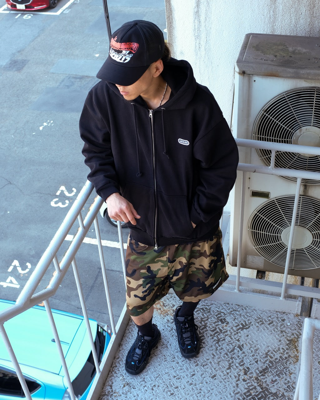 GX1000 - Mesh Shorts "Camo"