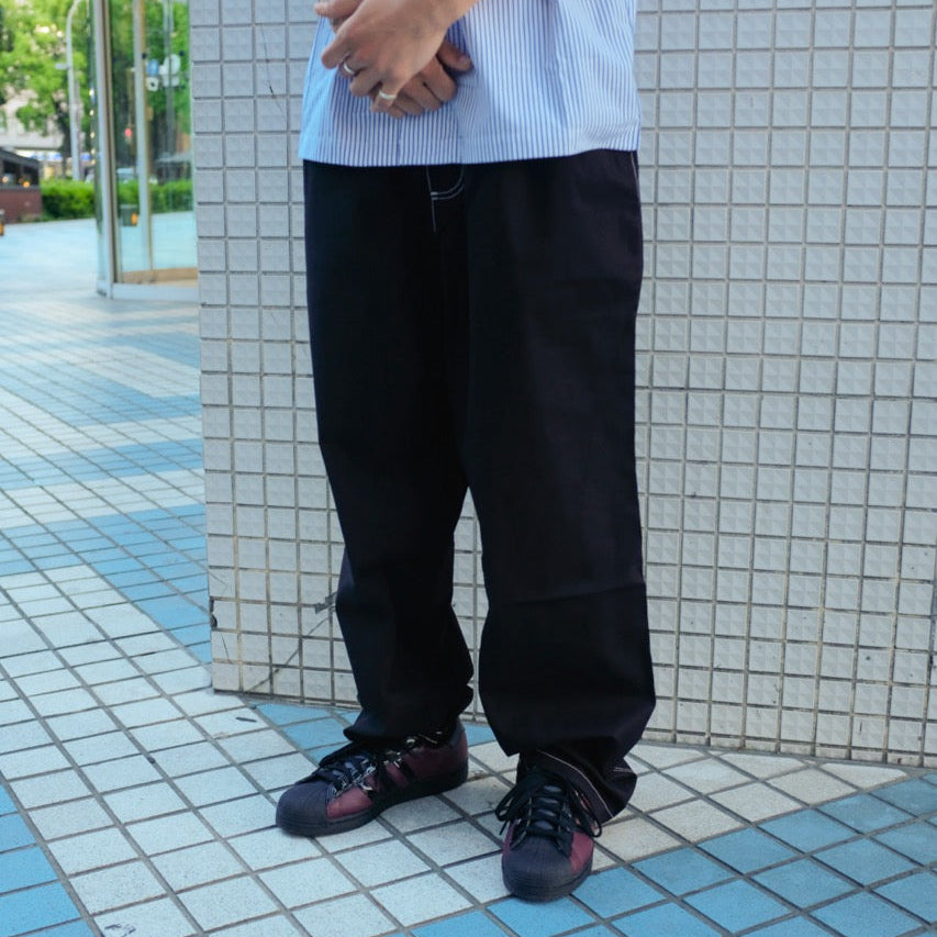 POLAR - Contrast Surf Pants "Black/White"