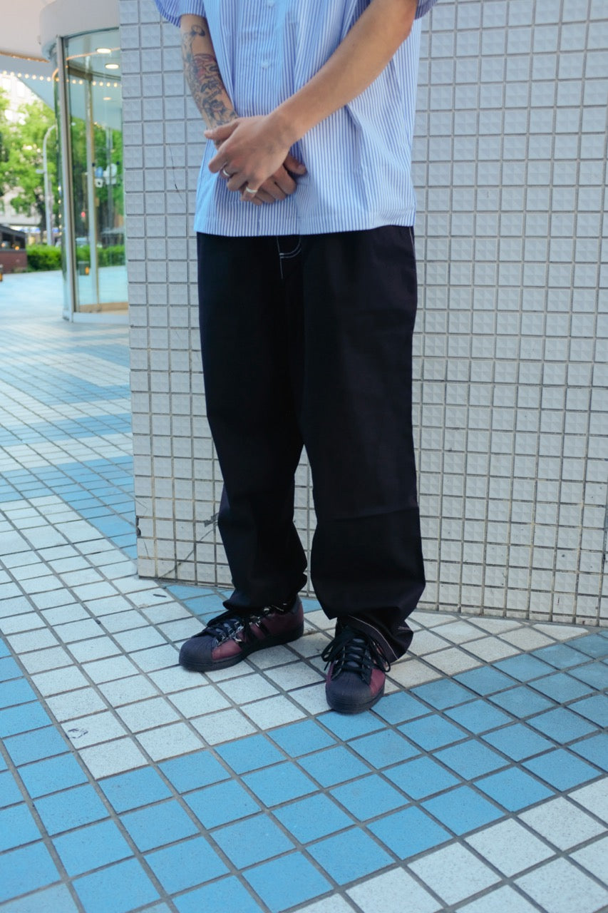 POLAR - Contrast Surf Pants "Black/White"
