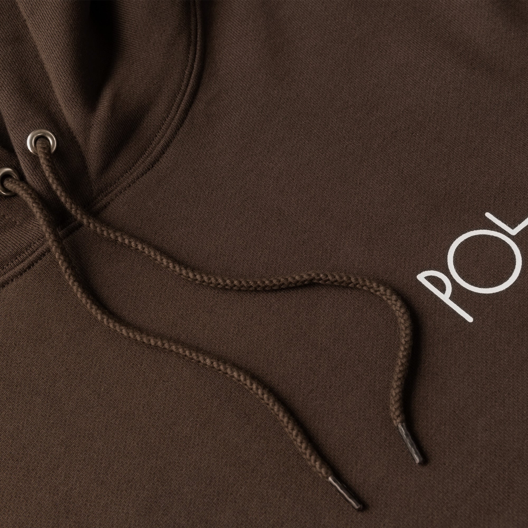 POLAR - Stroke Logo Dave Hoodie "Chocolate"