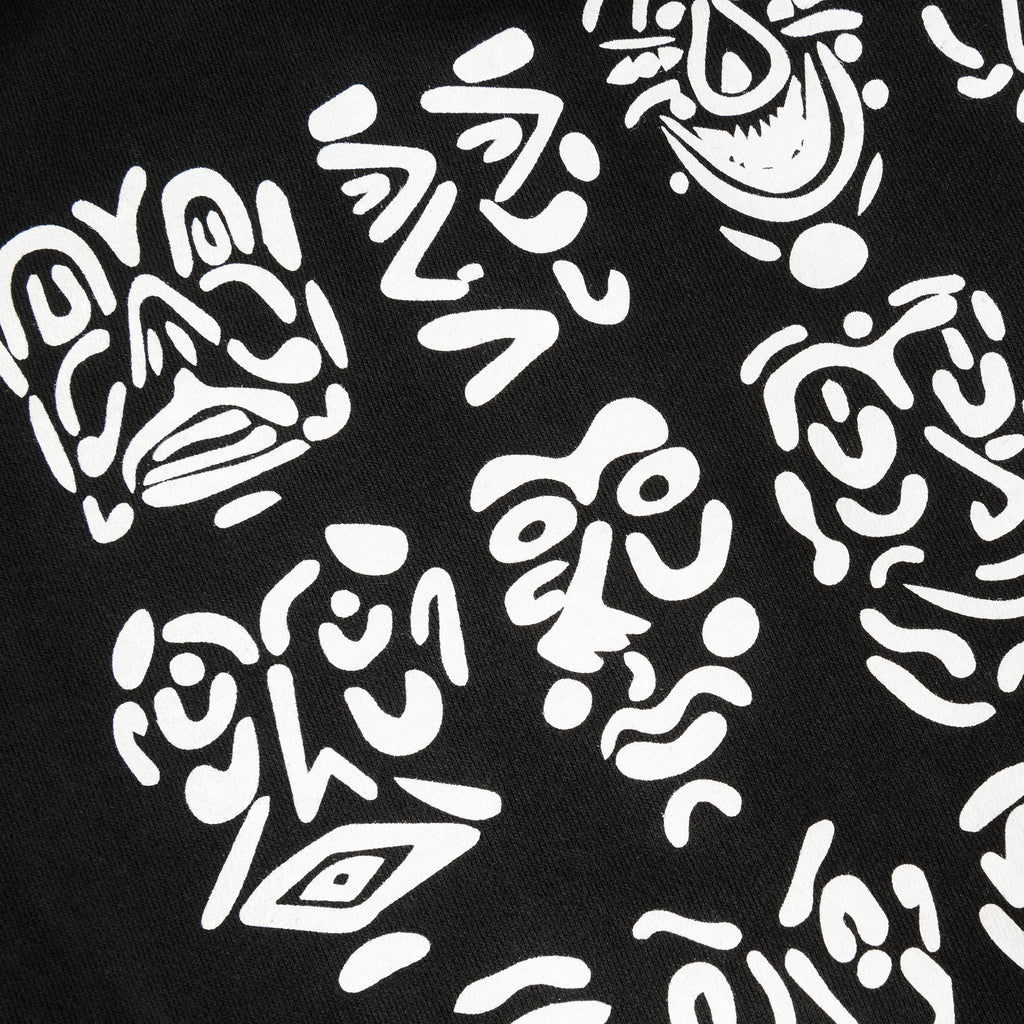 POLAR - 12 Faces Default Zip Hoodie  "Black"