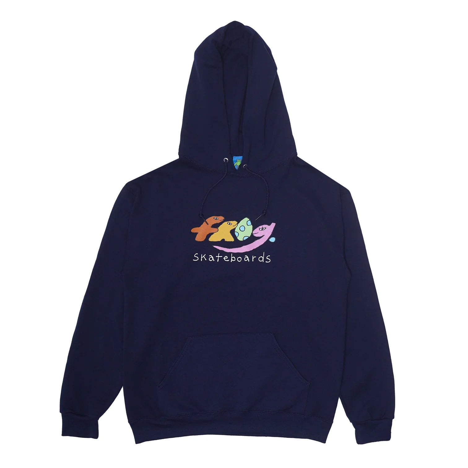 FROG SKATEBOARDS - Dino Logo Hoodie "Navy"