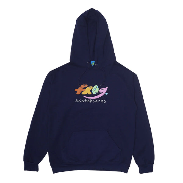 FROG SKATEBOARDS - Dino Logo Hoodie "Navy"