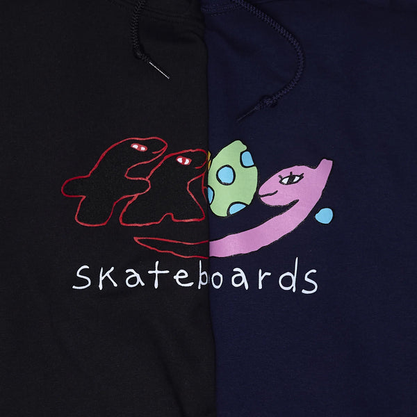 FROG SKATEBOARDS - Dino Logo Hoodie "Navy"