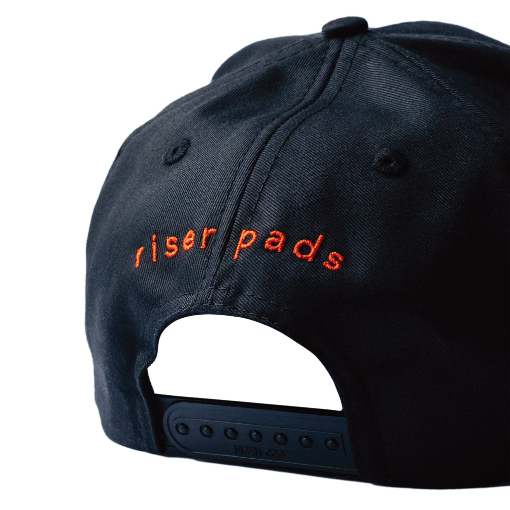2 RISER PADS - Dragon Hat "Black"