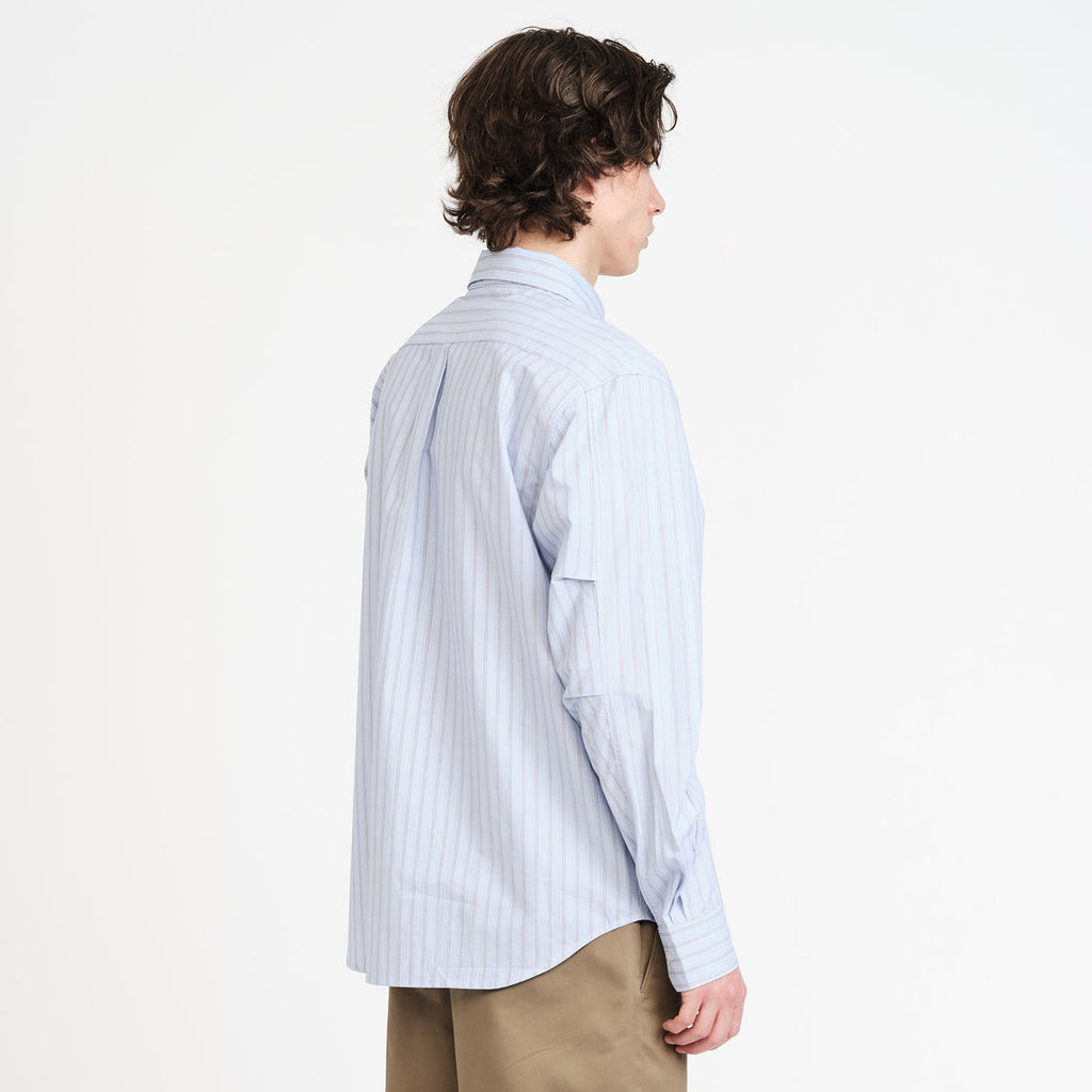 Last Resort AB - Function Shirt "Pale Blue Stripe"