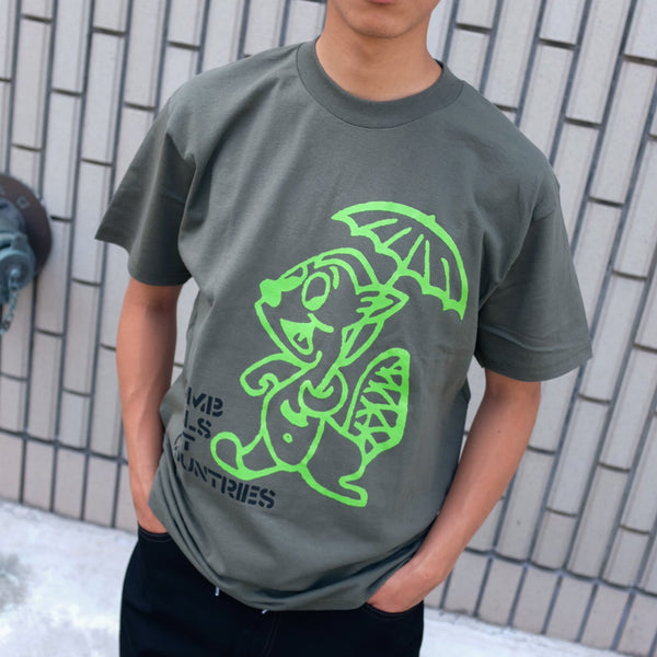 GX1000 - Beaver Tee "Desert Green"
