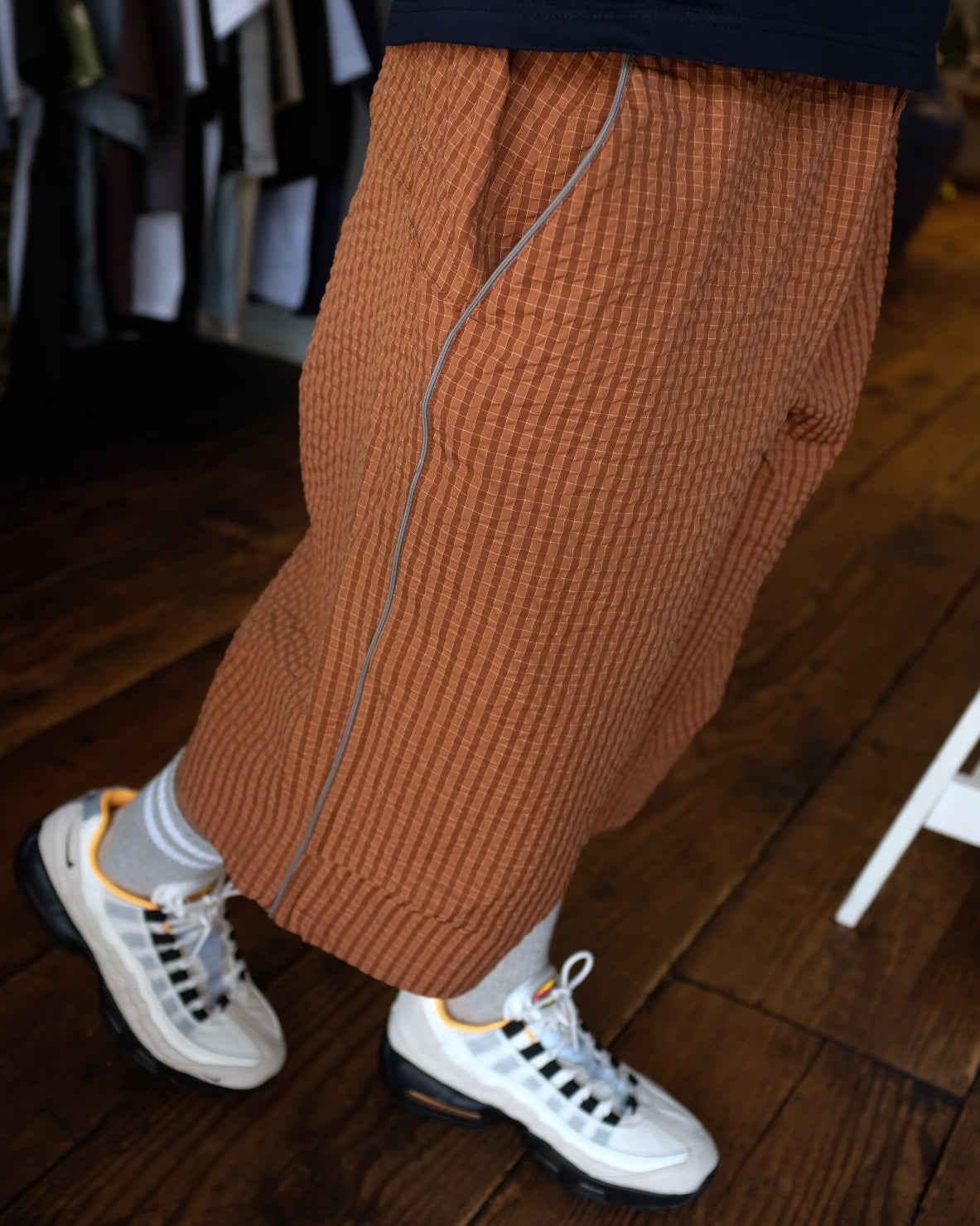 Lidairpeaks - Strata shorts "Rust"