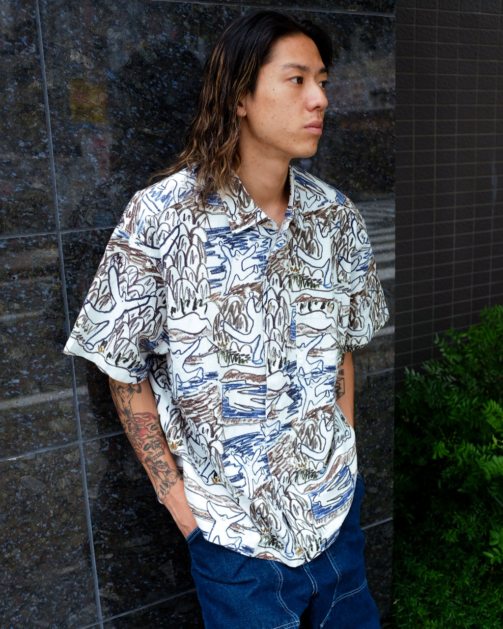 POLAR - Tom Shirt | Beach Day "Off White"