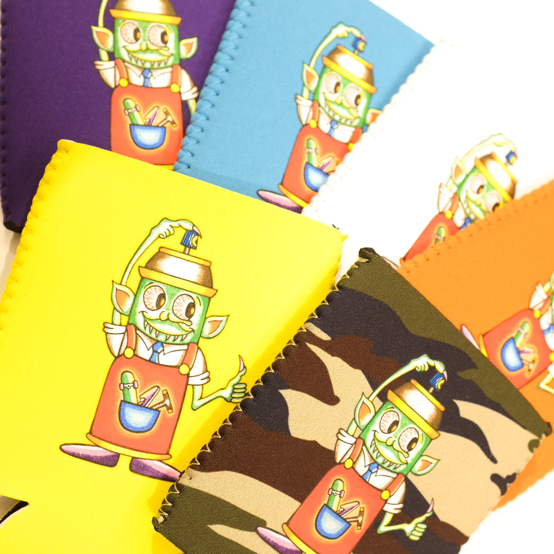 LACQUER - "らっかーくん" Koozie