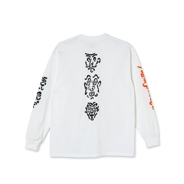 POLAR - Facescape Longsleeve "White"