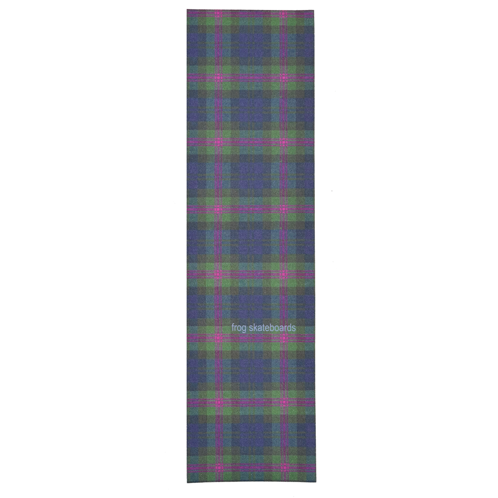 FROG SKATEBOARDS - Midnight Plaid Griptape "Purple"